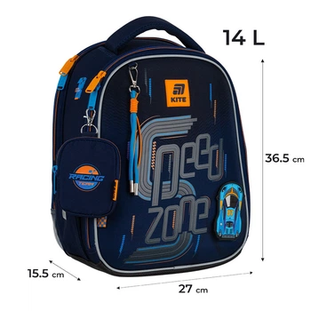 Рюкзак Kite Education каркасный K25-555S-3 Speed Zone