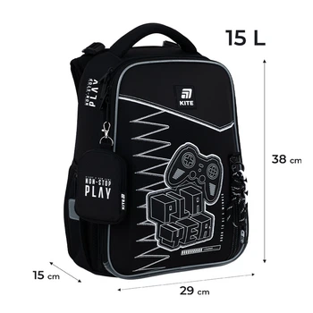 Рюкзак Kite Education каркасный K25-531M-3 Player