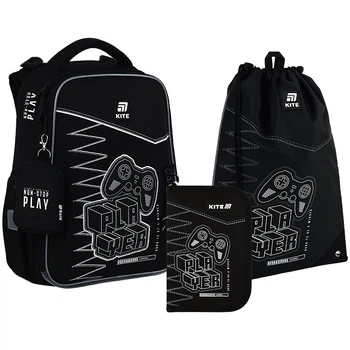Шкільний набір Kite Education Player SET_K25-531M-3 (рюкзак, пенал, сумка)