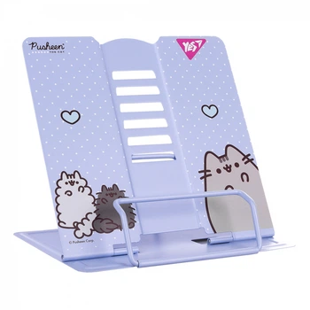Підставка для книг Yes Pusheen метал голуба