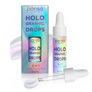 Хайлайтер для лица и тела Parisa Holographic 3в1, 5 мл