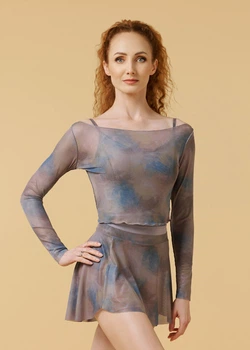 Топ Grand Prix MIRALI OCEAN з сітки сітка, pale violet, M-L