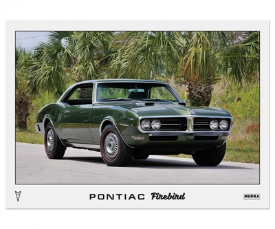 Постер CP Pontiac Firebird 400, Muscle Car 84х60 см (382)