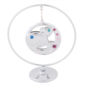 Фігурка Crystocraft зі стразами Swarovski знак зодіак Риби 8х7 см 0461-105/GA-SL