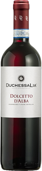 Вино DuchessaLia Dolcetto D'Alba DOC красное сухое 0.75 л 12.5% (8000530010458)