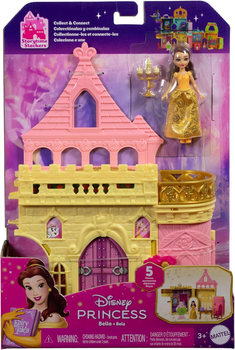 Міні замок Mattel Storytime Stackers Disney Princess Красуня та Чудовисько JDP54 (0194735288588)