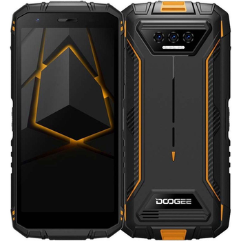 Мобильный телефон Doogee S41T 4/64GB Black-Orange (6924351684419)
