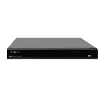 Сетевой видеорегистратор IP GreenVision GV-N-I019/32 12MP, 32-канальный NVR, для высокого разрешения камер