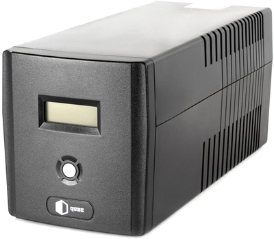 ИБП Qube DG 1050 1050VA/600W LCD 4 x Schuko RJ-45 USB (QBDG1050)