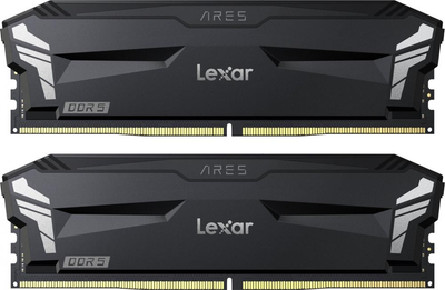 Модуль памяти Lexar Ares DDR5-6000 32768MB (Kit of 2x16384MB) Black (LD5U16G60C320A-RGD)