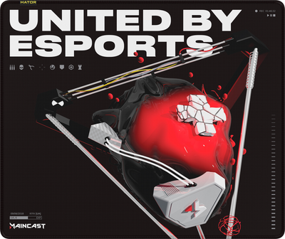 Ігрова поверхня Hator Tonn eSport L Maincast Edition (HTP-033)