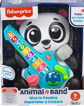 Zabawka interaktywna Fisher-Price Link Squad Jam & Count Panda HYL03 (wersja włoska)(0194735249671)