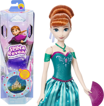 Лялька Mattel Disney Frozen Spin & Reveal Анна JBG60 (0194735280377)