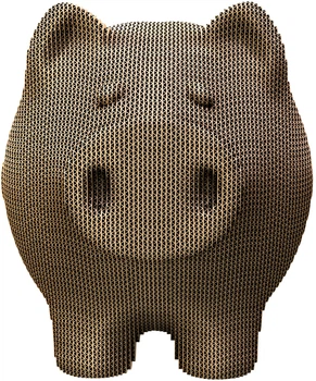 3D пазл-конструктор Cartonic 3D Puzzle Piggy Money Bank 86 элементов (CARTPIGGY)