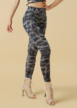 Лосіни Grand Prix LUMI з кокеткою біфлекс, wild blue, L