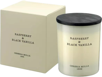 Ароматична свічка Cereria Molla Premium Raspberry and Black Vanilla 230 г (8424405055335)