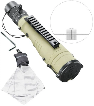 Труба зорова Bushnell ET884060H 8-40x60mm Elite Tactical, LMSS2, H322, Rail fde