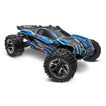 Машинка на радіокеруванні Traxxas Rustler 4x4 VXL Brushless RTR 1/10 4WD Stadium Truck (67376-4 Blue)