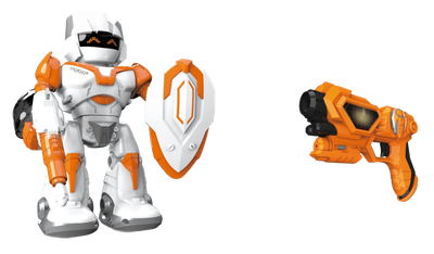 Інтерактивна іграшка робот ROBOT з ігровим пістолетом (3858894673780)
