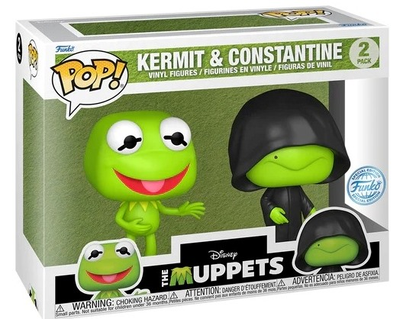 Ігрова фігурка Funko POP! Маппети Керміт і Костянтин 2 шт (0889698745888)