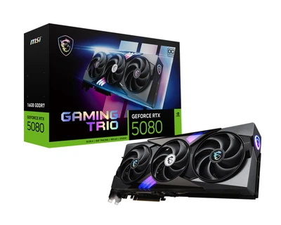 Відеокарта MSI GeForce RTX 5080 16G GAMING TRIO OC