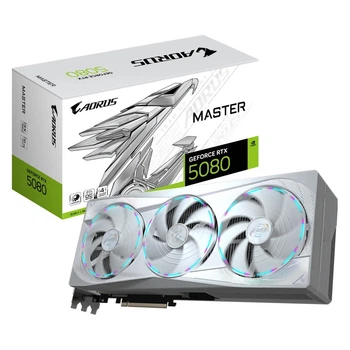 Відеокарта Gigabyte PCI-Ex GeForce RTX 5080 Aorus Master Ice 16GB