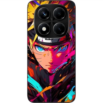 Силіконовий чохол SMTT для Xiaomi Redmi Note 14 Pro 5G з картинкою Яскравий Наруто
