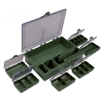Коробка коропова Lineaeffe Multibox #2 з перегородками 26х18х5, 5см + 6 коробочок 6631505