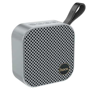 Портативная беспроводная Bluetooth колонка акустика Hoco HC22 TWS, BT5.2, AUX/TF/USB/FM, 4H Grey