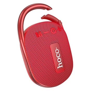 Портативна бездротова Bluetooth колонка акустика Hoco HC17 BT5.3, TWS, FM/TF/USB, 2H Red