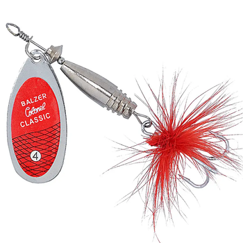Блешня-оберталка Balzer 3г. Colonel Classic Red-Glitter 13025 003