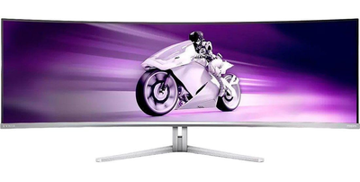 Монітор 48.9" Philips 49M2C8900L Curved DQHD OLED 144Hz (49M2C8900L/00)