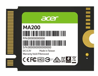 Накопичувач SSD Acer M.2 2280512GB MA200 (BL.9BWWA.153)