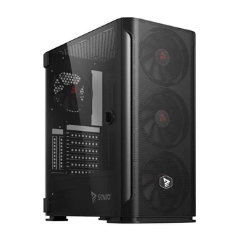 Корпус Savio Shadow X2 Mesh Black