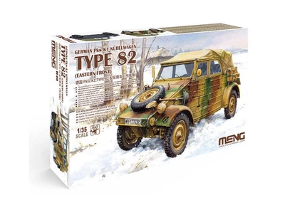 Збірна модель 1/35 Німецький автомобіль Pkw.K1 Kubelwagen Type 82 (Східний фронт) Meng VS-016