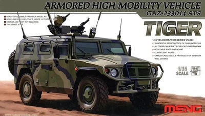 Збірна модель 1/35 Броньований автомобіль високої прохідності GAZ-233014 STS Tiger Meng VS-003