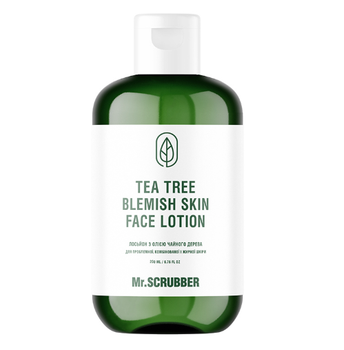 Лосьйон Tea Tree Blemish Skin Face Lotion з олією чайного дерева Mr.SCRUBBER, 200 мл