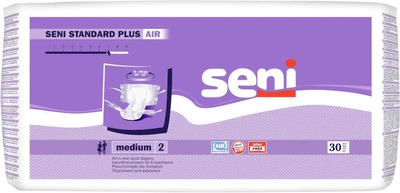 Подгузники для взрослых Seni Standard Plus Air medium 30 шт