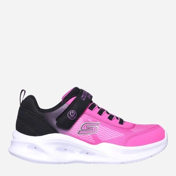Дитячі з підсвіткою кросівки для дівчинки Skechers 303714L-BKHP 33 Чорні (197976431003)