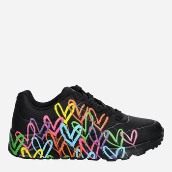 Sneakersy dziecięce dla dziewczynki Skechers 314064L-BKMT 28.5 Czarne (196989624778)