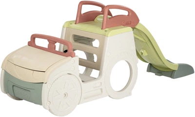 Игровой центр Smoby Toys Life Автомобиль путешественника с горкой и песочницей 233х68х91 см 18мес+ (7600840207) (3032168402072)