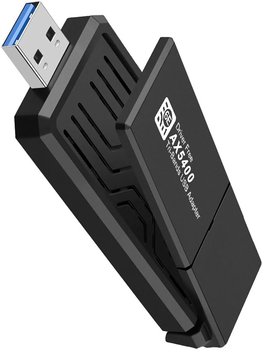 Wi-Fi адаптер USB 3.0 Беспроводной Wi-Fi адаптер для компьютера ноутбука 5400 Мбит/с Wi-Fi 6E (AX) 2.4G/5G/6Ghz Pavlysh FV-1