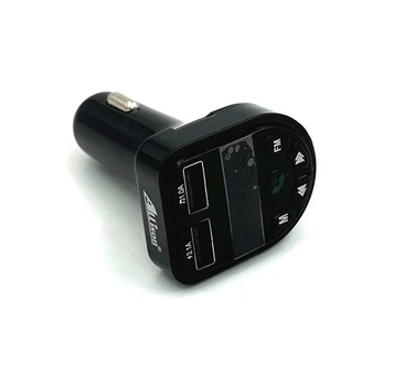 FM модулятор ALS-A85 Bluetooth + зарядка (2USB/5V/2.4A) Черный