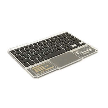 Бездротова клавіатура YT-K333 Voltronic розкладна з Touchpad 78 клавіш для ПК та ноутбуків мультимедійна (YU-GT_33A)