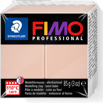 Полимерная глина Fimo Professional, 85 г., La Doll, для кукол, Розовая (8004-432)