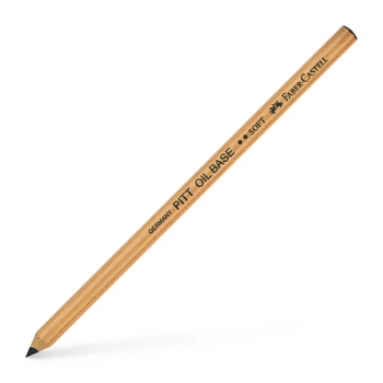 Масляный карандаш Faber-Castell мьякий Чёрный Мягкий (112602)