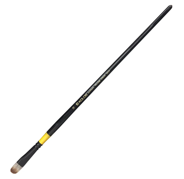 Кисть синтетика Kolos Yellow stripe овальная №10 длинная ручка довга ручка (4210170010)
