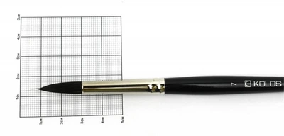 Кисть белка Classic круглая №7 короткая ручка 3049R (4230490R07)
