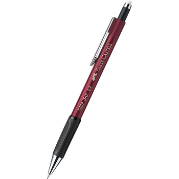 Механический карандаш Faber-Castell TK-FINE GRIP, 0,7 мм., для письма, Красный металлик, (134721)
