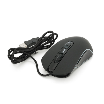 Мышь проводная Cyberpunk CP-100 RGB игровая мышка для ПК с подсветкой киберпанк стильный дизайн (YU-GT_33A)